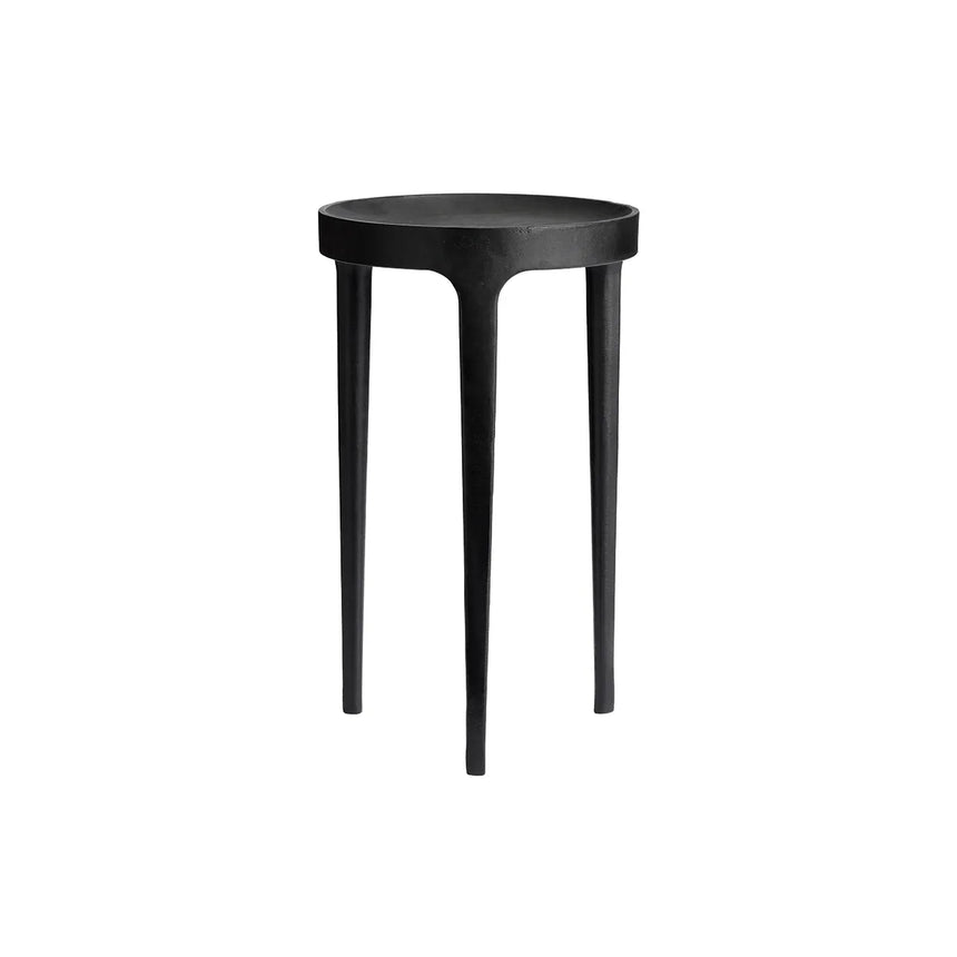 Beistelltisch Ghost aus Aluminium in Schwarz, 30x30×50 cm von NORR11 – Produktbild 1