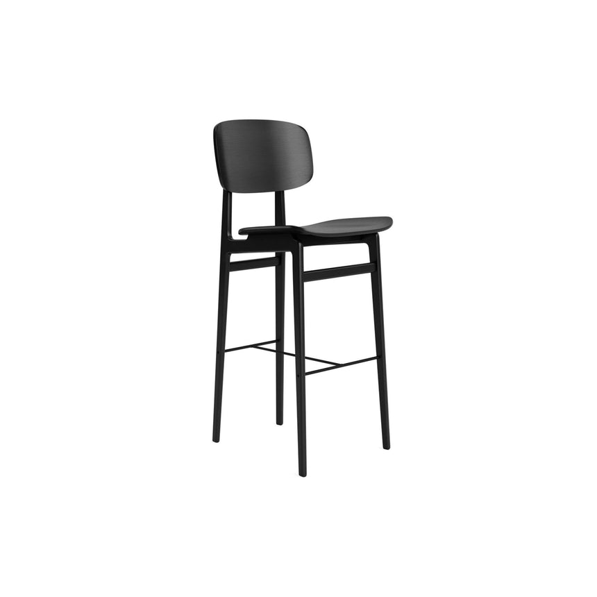 Barhocker NY11 aus Massivholz Eiche, ungepolstert, 45,5×52×108 cm – Bild 1