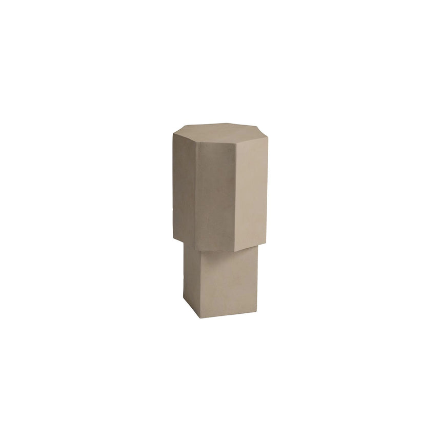 Beistelltisch Quartz aus Beton in Chai, 26×26×56 cm – Bild 1