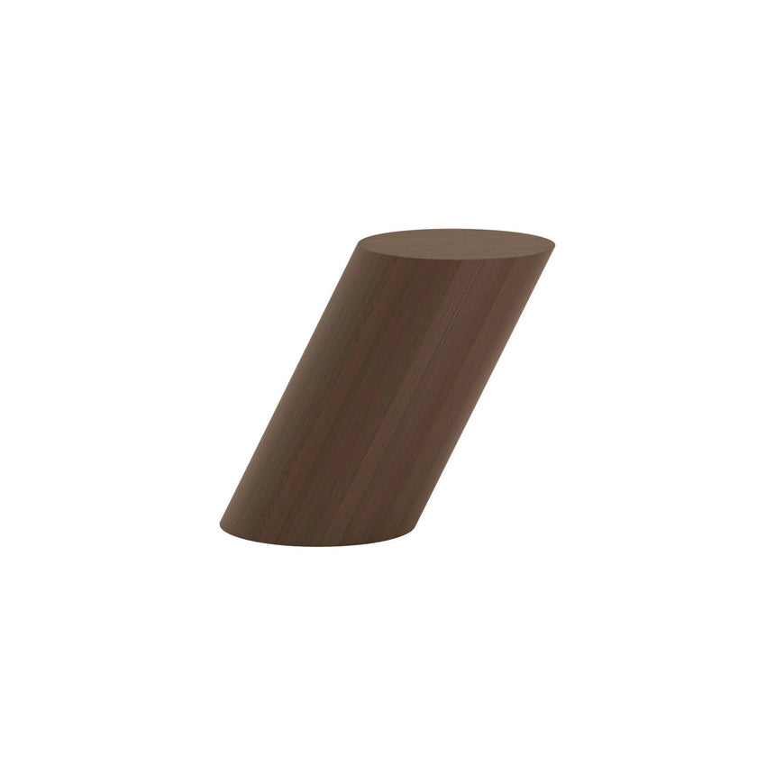 Beistelltisch Tilt aus Eichenfurnier in Dark Smoked, 60×35×50 cm – Bild 1