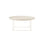 Couchtisch Duke aus pulverbeschichtetem Stahl, gross, 90x90x39 cm – Bild 1