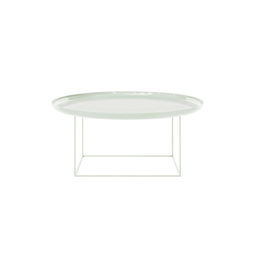 Couchtisch Duke aus pulverbeschichtetem Stahl, gross, 90x90x39 cm – Bild 1