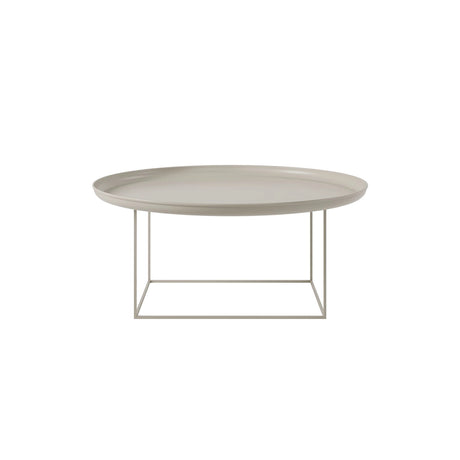 Couchtisch Duke aus pulverbeschichtetem Stahl, gross, 90x90x39 cm – Bild 1