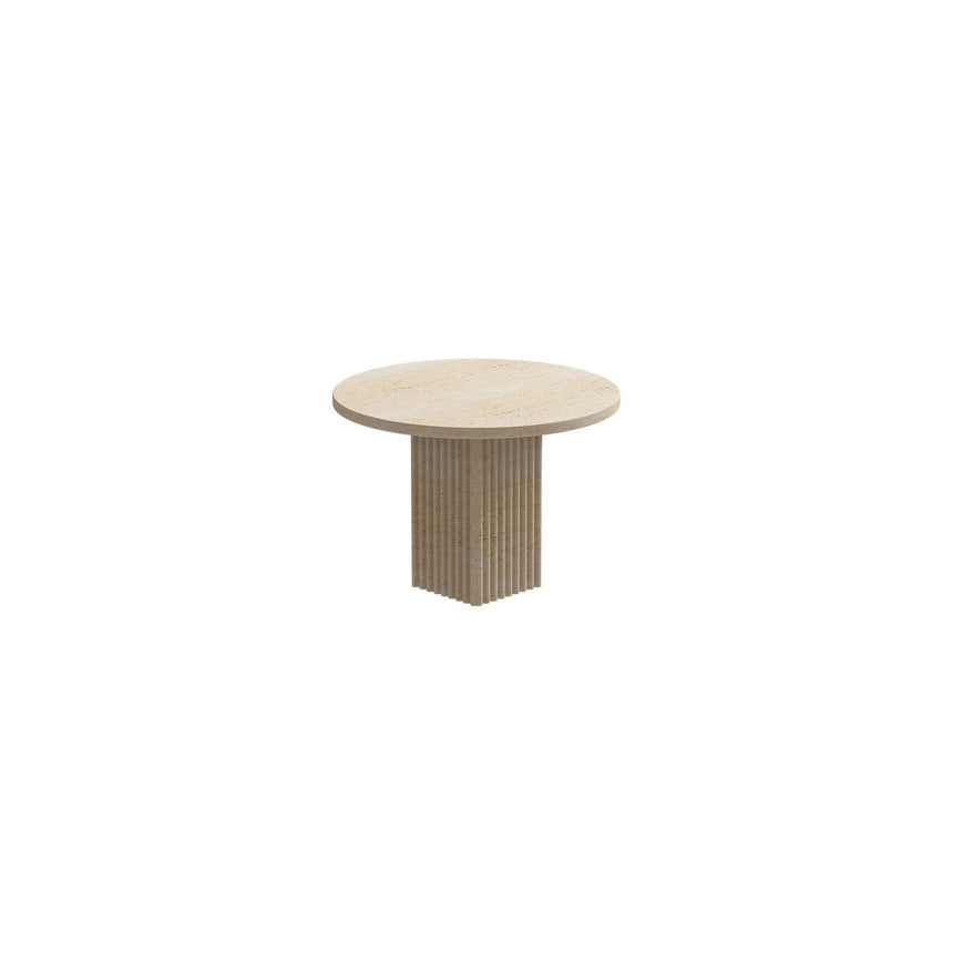 Couchtisch SoHo aus Travertin, 50×50×35 cm – Bild 1