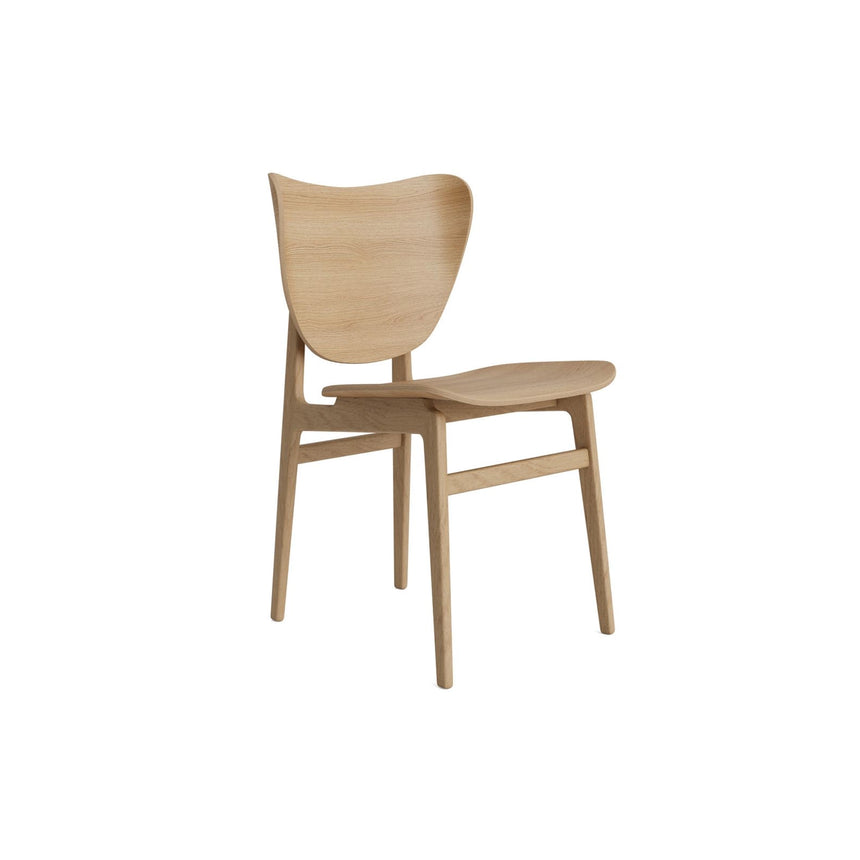 Essstuhl Elephant aus Massivholz Eiche in Natural, ungepolstert, 47×53×80,5 cm – Bild 1