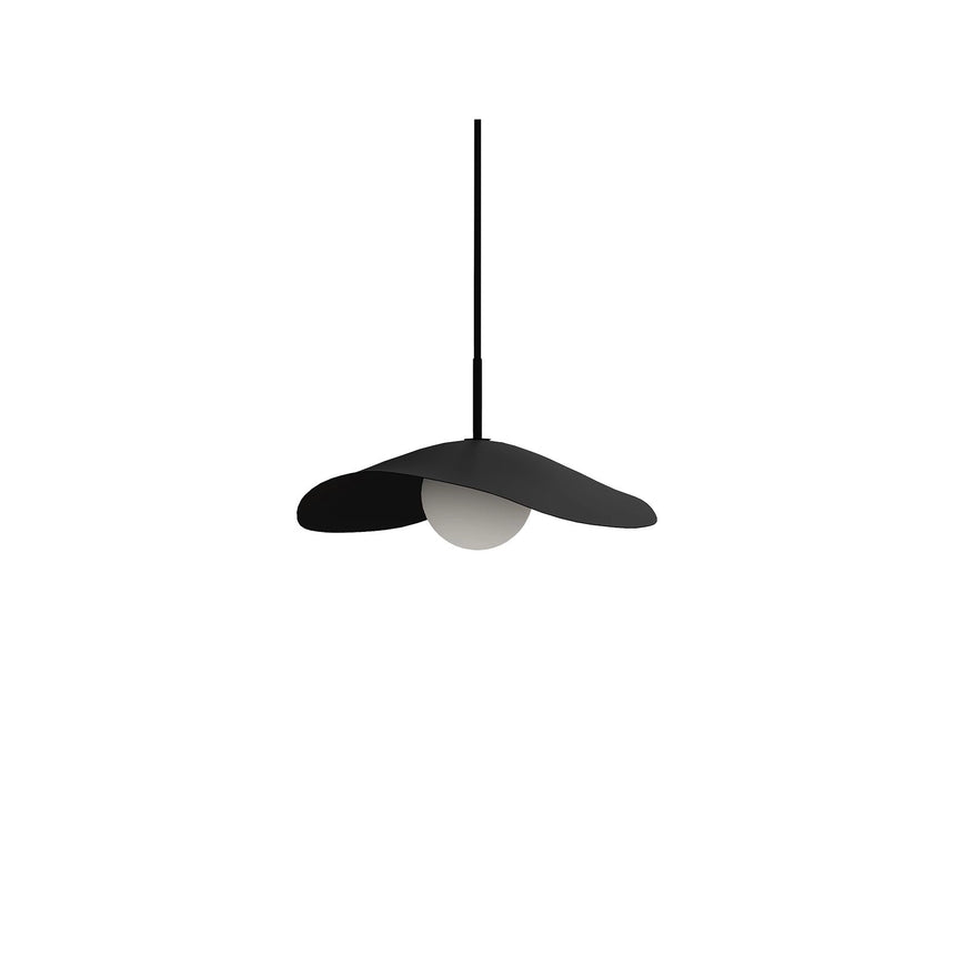 Hängelampe Fuji aus Aluminium in Burned Black – Bild 1