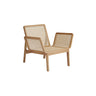 Sessel Le Roi aus Massivholz Esche und natürlichem Rattan in Natur, 84,5×76×72 cm – Bild 1