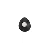 Wandlampe Fuji aus Aluminium in Burned Black – Bild 1