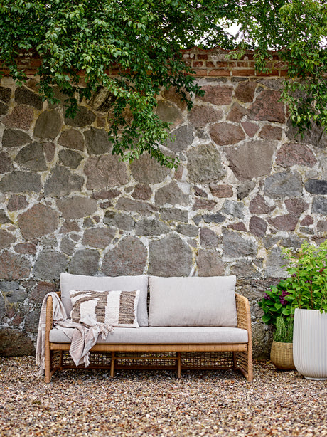 Penzano Sofa, Natur, Polyrattan - ZEN ZONE Furniture