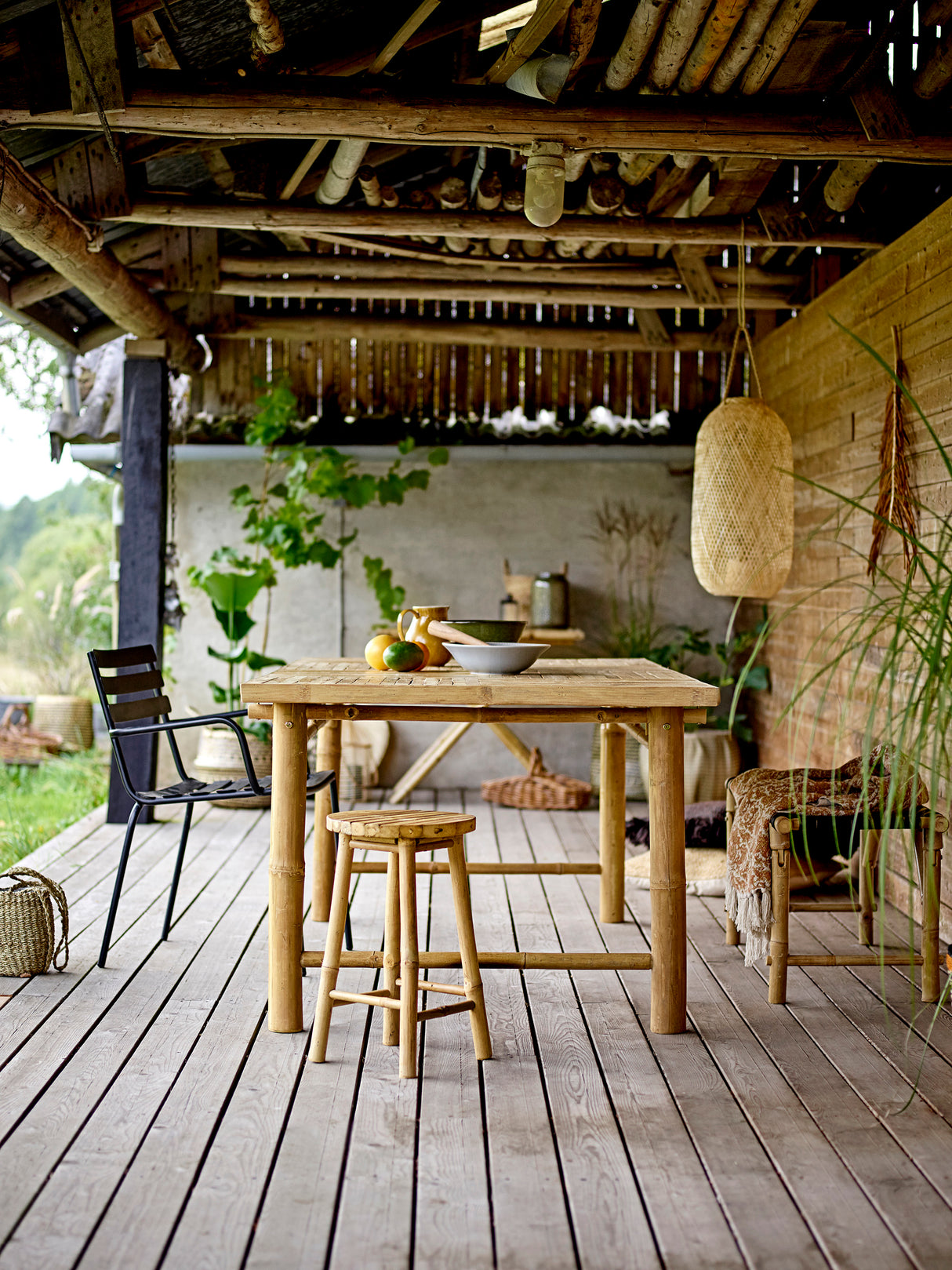 Sole Gartentisch, Natur, Bambus - ZEN ZONE Furniture