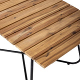 Hampton Couchtisch, Braun, Akazie - ZEN ZONE Furniture