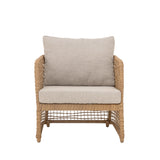 Penzano Loungesessel, Natur, Polyrattan - ZEN ZONE Furniture
