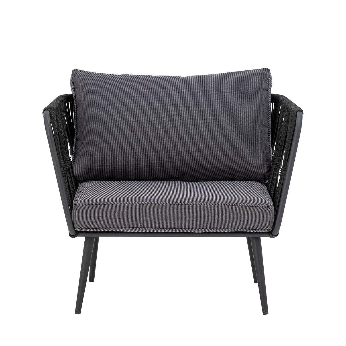 Pavone Loungesessel, Schwarz, Metall - ZEN ZONE Furniture