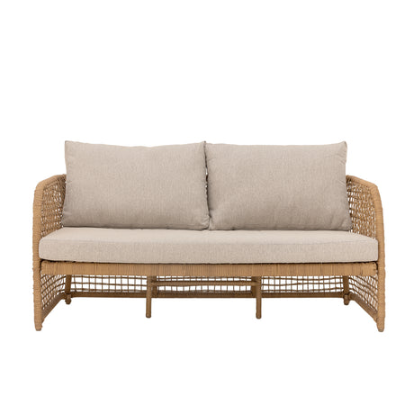 Penzano Sofa, Natur, Polyrattan - ZEN ZONE Furniture