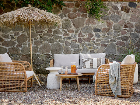 Penzano Sofa, Natur, Polyrattan - ZEN ZONE Furniture