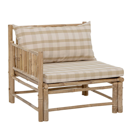 Korfu Modul-Sofa linke Ecke, Natur, Bambus - ZEN ZONE Furniture