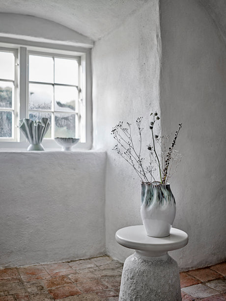 Solana Beistelltisch, Weiá, Keramik - ZEN ZONE Furniture
