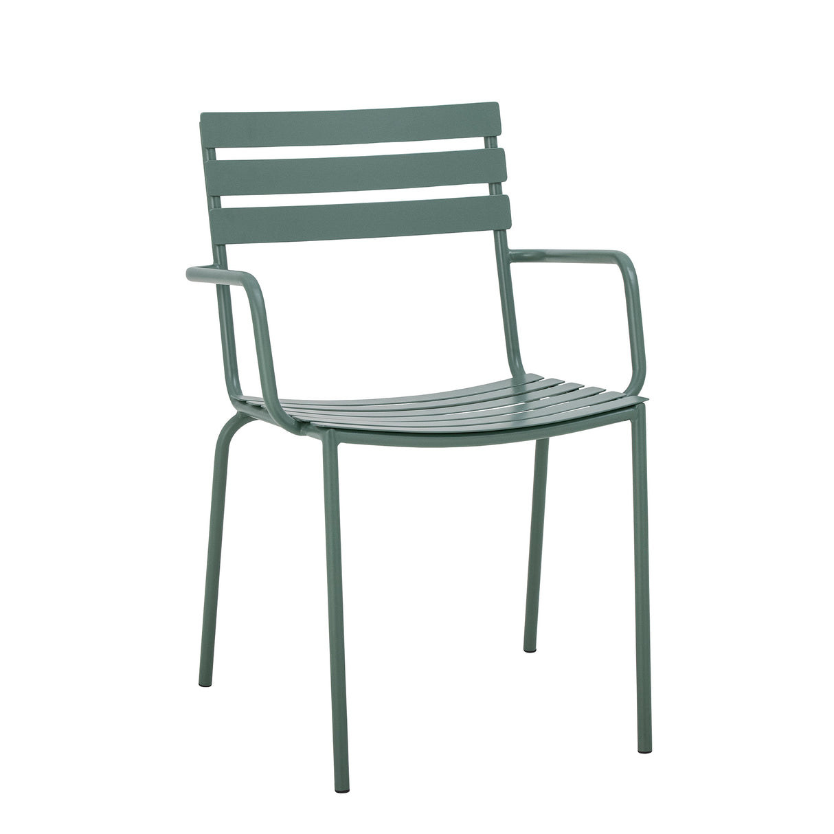 Monsi Gartenstuhl, Grün, Verzinktes Metall - ZEN ZONE Furniture