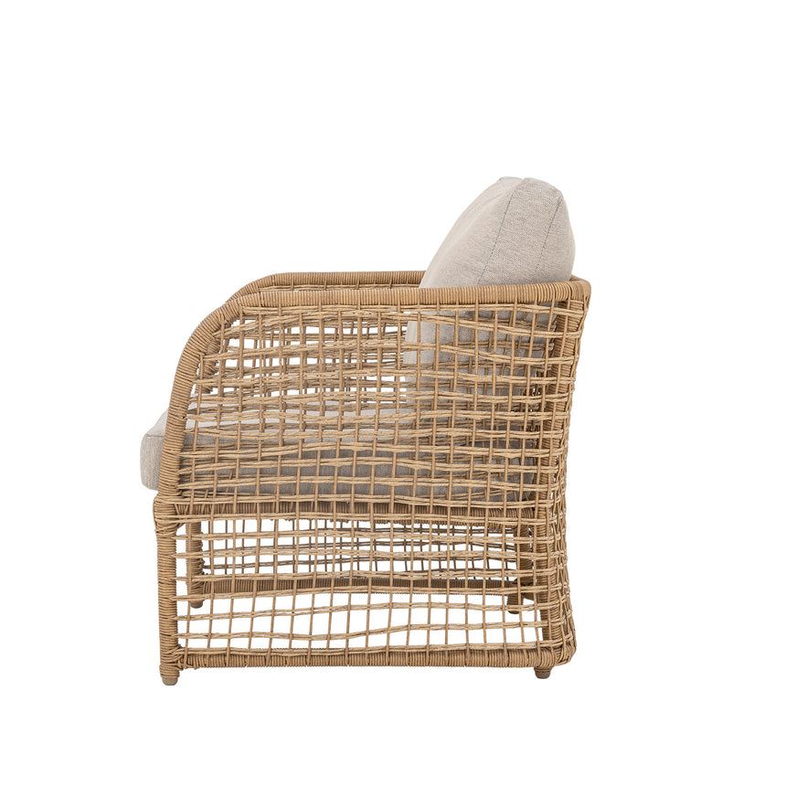 Penzano Loungesessel, Natur, Polyrattan - ZEN ZONE Furniture