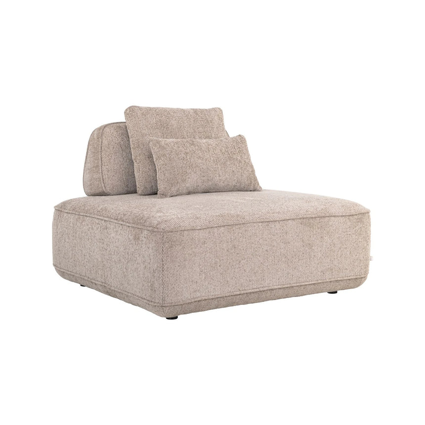 1-Sitzer Sofa Tudor mit verstellbarer Rückenlehne in mocca boldweave, 113x113x80 cm von Richmond Interiors – Bild 1