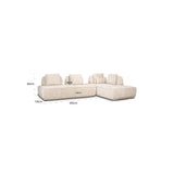 2,5-Sitzer Sofa Tudor mit verstellbarer Rückenlehne, 205x113x87 cm von Richmond Interiors – Bild 6