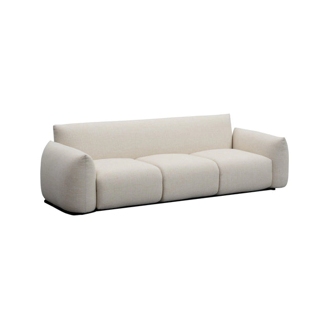 3-Sitzer Outdoor Sofa Dawson in beige aus Aluminium, 240x99 cm von Richmond Interiors – Produktbild 1