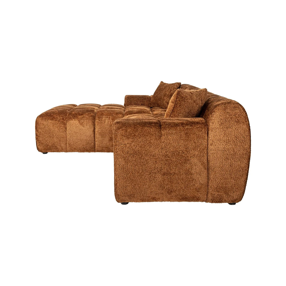 3-Sitzer Sofa Cube lovely cinnamon mit lounge links, 325x195x76 cm von Richmond Interiors – Bild 2