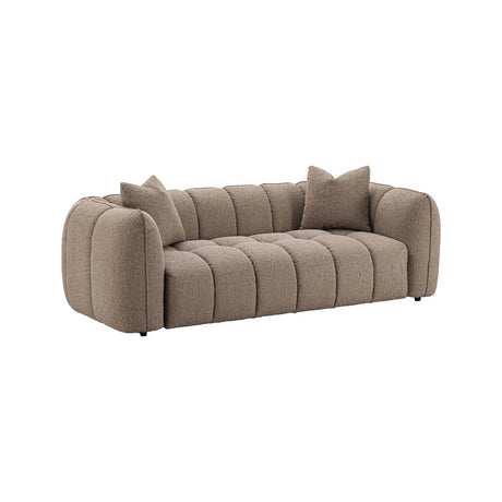 3-Sitzer Sofa Hogan mit flammhemmendem Bezug in mocca chunky, 226x104 cm von Richmond Interiors – Bild 1