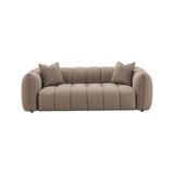 3-Sitzer Sofa Hogan mit flammhemmendem Bezug in mocca chunky, 226x104 cm von Richmond Interiors – Bild 2