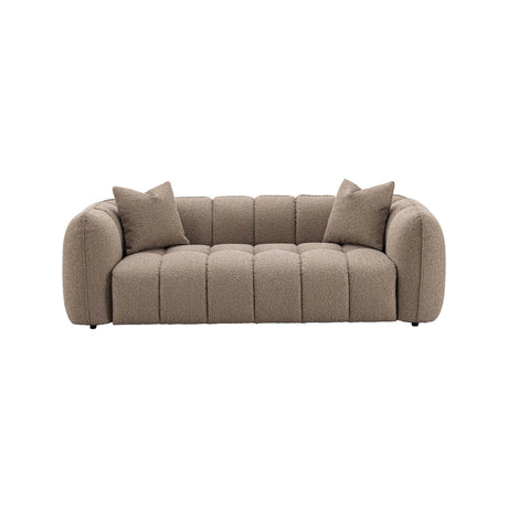 3-Sitzer Sofa Hogan mit flammhemmendem Bezug in mocca chunky, 226x104 cm von Richmond Interiors – Bild 2