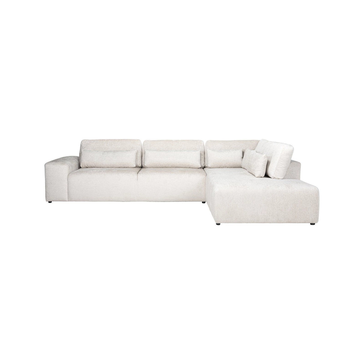 3-Sitzer Sofa Lund mit ottomane rechts in cream fusion, 318x225x80 cm von Richmond Interiors – Bild 5