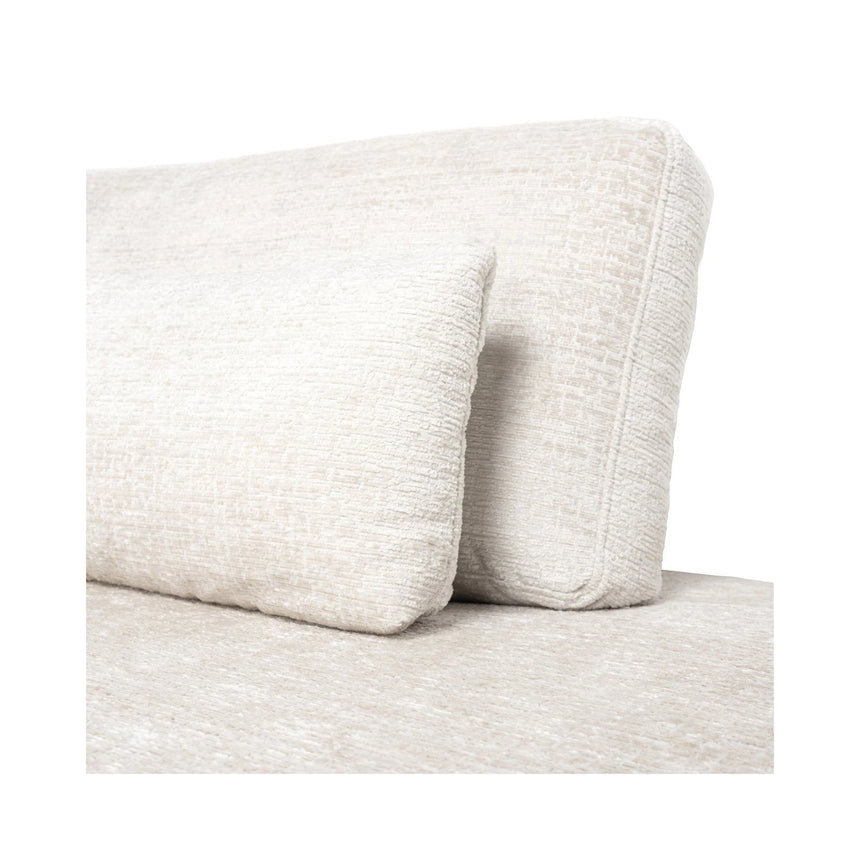 3-Sitzer Sofa Lund mit ottomane rechts in cream fusion, 318x225x80 cm von Richmond Interiors – Bild 8