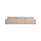 3,5-Sitzer Sofa Trentino mit modulare Lounge links oder rechts in cayenne brown, 344x170 cm von Richmond Interiors – Bild 10