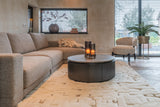 3,5-Sitzer Sofa Trentino mit modulare Lounge links oder rechts in cayenne brown, 344x170 cm von Richmond Interiors – Bild 12