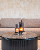 3,5-Sitzer Sofa Trentino mit modulare Lounge links oder rechts in cayenne brown, 344x170 cm von Richmond Interiors – Bild 15