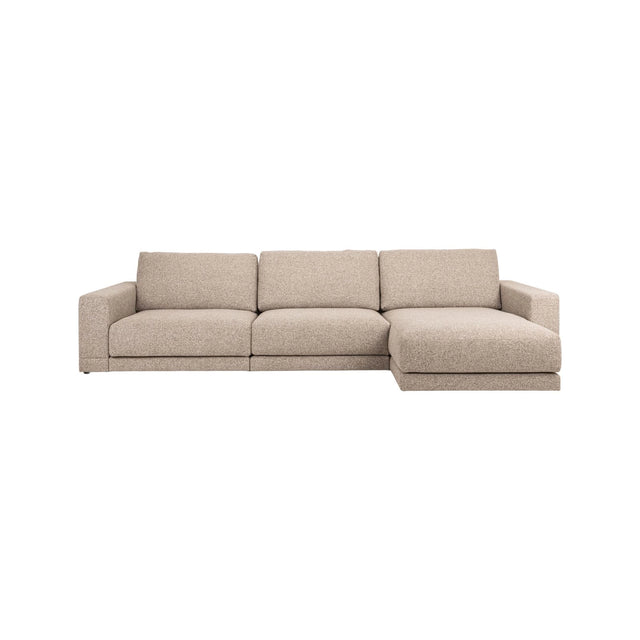 3,5-Sitzer Sofa Trentino mit modulare Lounge links oder rechts in cayenne brown, 344x170 cm von Richmond Interiors – Bild 8