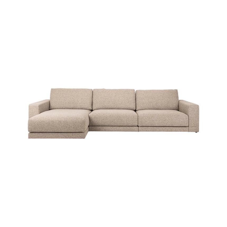 3,5-Sitzer Sofa Trentino mit modulare Lounge links oder rechts in cayenne brown, 344x170 cm von Richmond Interiors – Bild 9