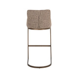 Barhocker Bolton in brown tweed als 2er-Set, 48x48x103 cm von Richmond Interiors – Bild 6