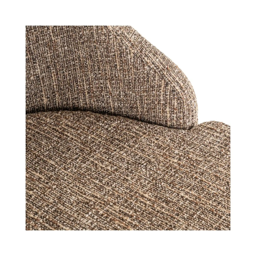 Barhocker Bolton in brown tweed als 2er-Set, 48x48x103 cm von Richmond Interiors – Bild 8