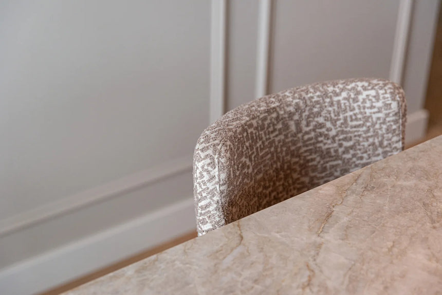 Barhocker Bolton in natural geo als 2er-Set, 48x48x103 cm von Richmond Interiors – Bild 12