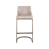 Barhocker Bolton in natural geo als 2er-Set, 48x48x103 cm von Richmond Interiors – Bild 4
