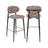 Barhocker Dantes in hazel, 46x54x104 cm von Richmond Interiors – Bild 1