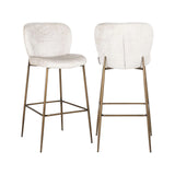 Barhocker Darby in cream fusion, 51x54x105 cm von Richmond Interiors – Bild 1
