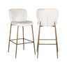 Barhocker Darby in cream fusion, 51x54x105 cm von Richmond Interiors – Bild 1