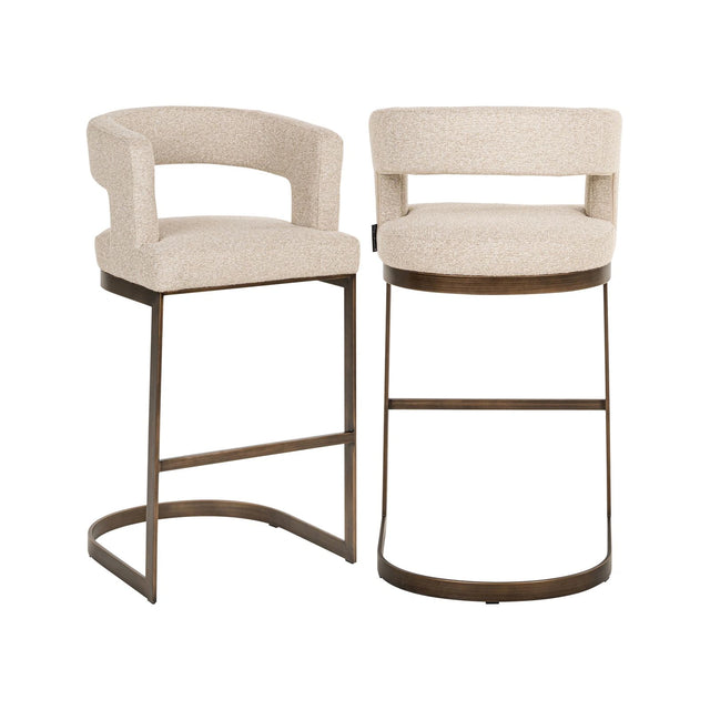 Barhocker Ellis in biscotti von Richmond Interiors – Bild 1