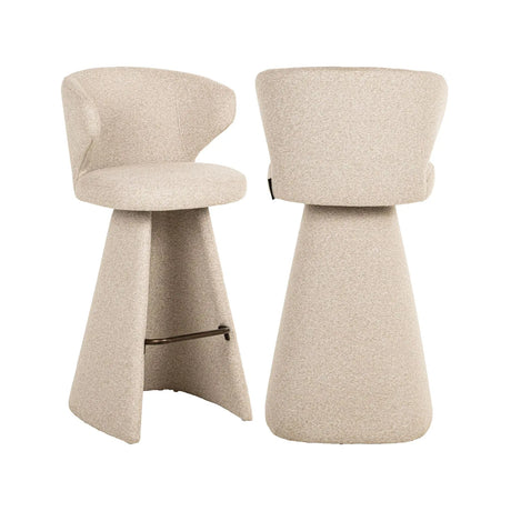 Barhocker Gatsbi in biscotti, 54x56x103 cm von Richmond Interiors – Bild 1