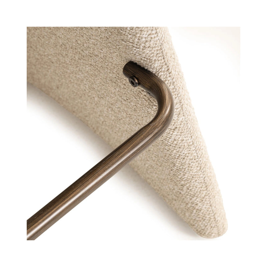 Barhocker Gatsbi in biscotti, 54x56x103 cm von Richmond Interiors – Bild 9