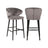 Barhocker Indigo in stone velvet, 62x66x111 cm von Richmond Interiors – Bild 1