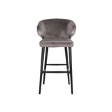 Barhocker Indigo in stone velvet, 62x66x111 cm von Richmond Interiors – Bild 3