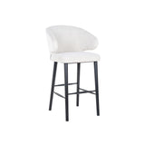 Barhocker Indigo in white bouclé, 62x66x111 cm von Richmond Interiors – Bild 3